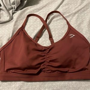 Gymshark ruched sports bra